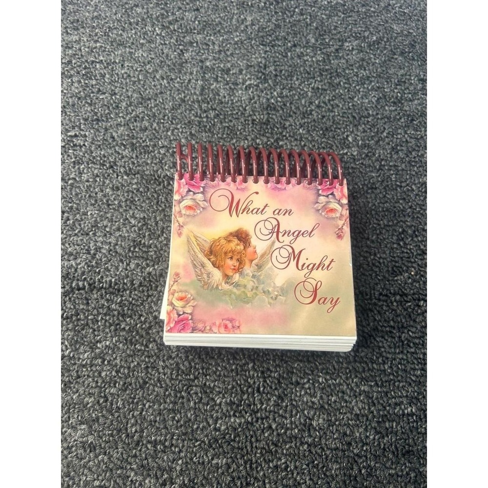 Mostly Memories What an Angel Might Say Perpetual Daily Calendar 1999 Vintage